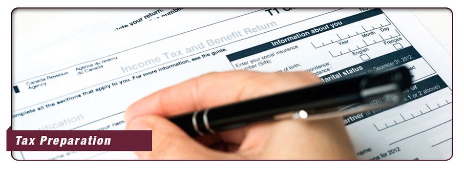 Tax Preparation - filling out tax forms