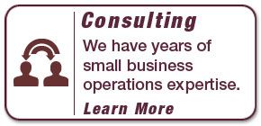 We have years of small business operations expertise. 